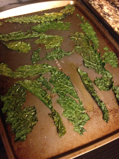 Salted Kale Chips